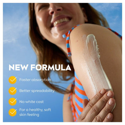 M&S Nivea Sun Protect & Moisture Solkrem Lotion SPF50+ 400ml- Kjøp online hos McGrocer