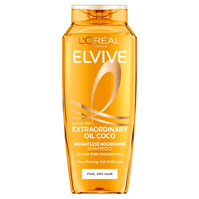 L'Oreal Elvive Extraordinary Coconut Oil Shampoo 250ml, UK version