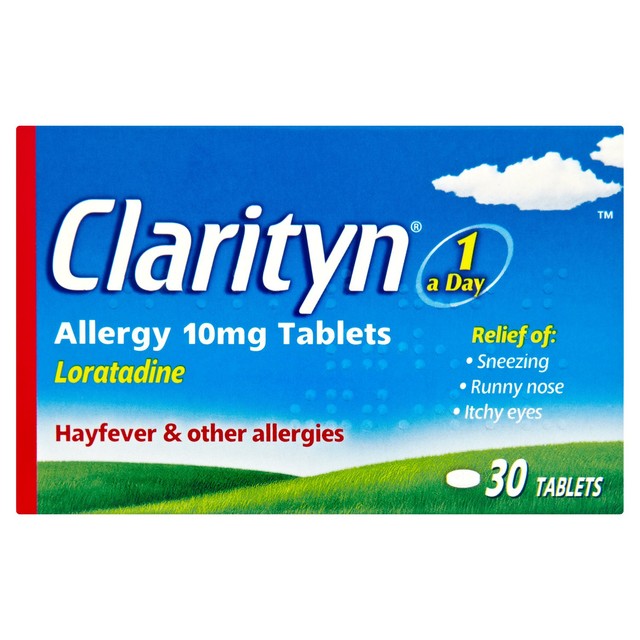 Clarityn Allergy Tablets 30 Tablets - British product