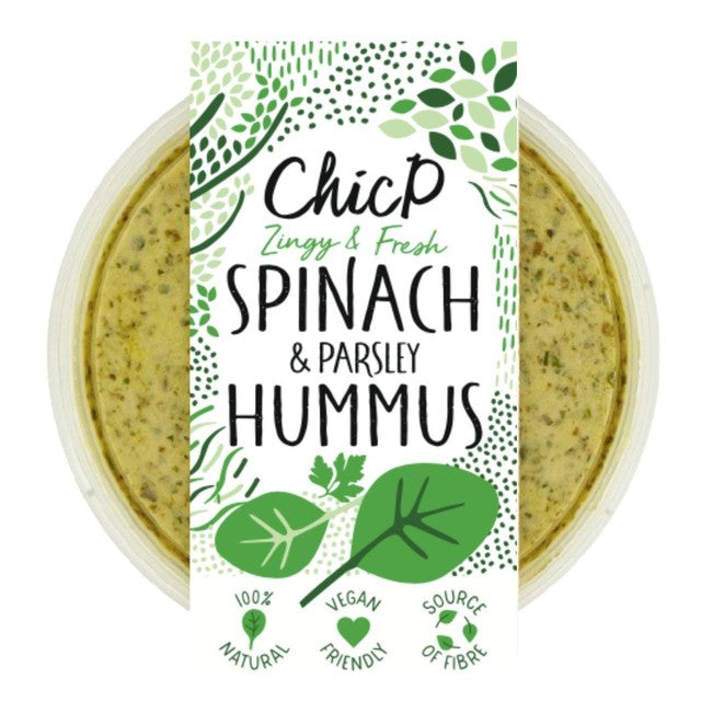 ChicP spinach hummus 150g - British product