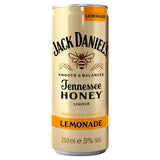 Jack Daniel's canned cocktail Tennessee Honey Lemonade 250ml, UK version
