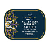 M&S peppered mackerel canned fish 110g, imported from the UK