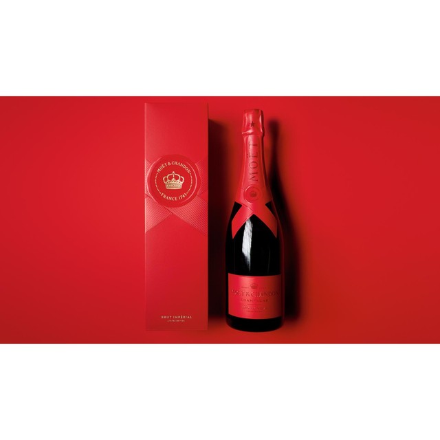 Moet & Chandon champagne Brut Imperial Limited Edition Gift Box 75cl, imported from the UK