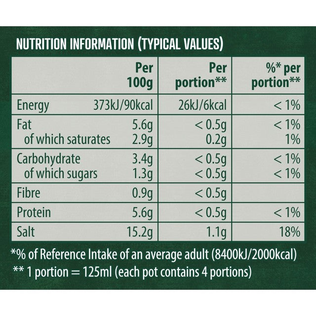 Knorr beef stock pots 4 x 28g, UK version