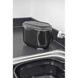 Addis Black/Grey Kitchen Food Compost Caddy 2.5L - British product