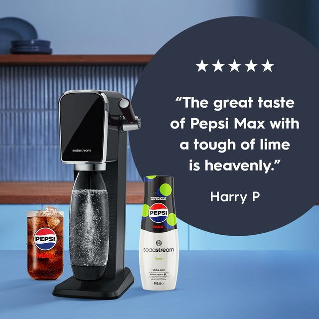 SodaStream Pepsi Max Lime syrup (British brand)