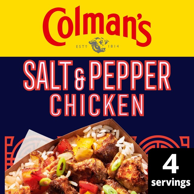 Colman's Salt and Pepper Chicken meal maker 23g - British product