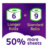 Cushelle quilted tubeless toilet roll 6 rolls - British product