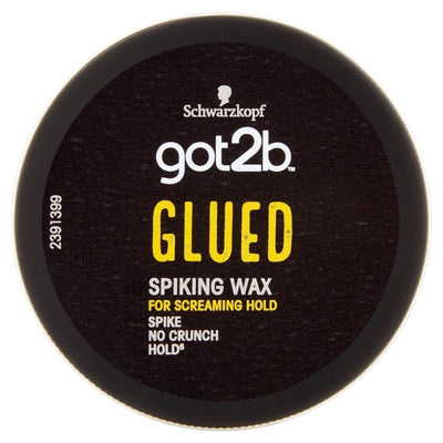 Cire coiffante pour cheveux Schwarzkopf got2b Glued Spiking Wax 75ml