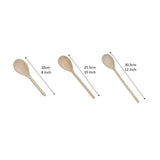 Tala beechwood spoons set of 3 (British brand)