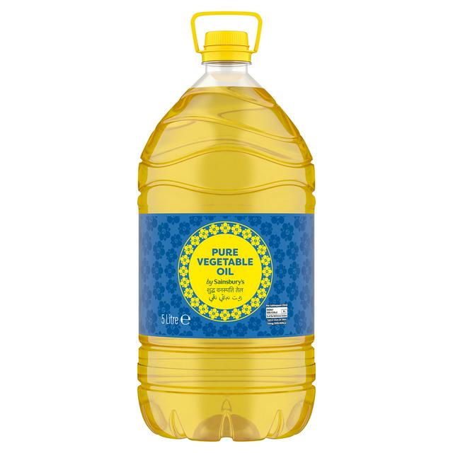 Sainsburys Pure Vegetable Oil 5L