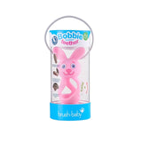 Brush-Baby Bobbie Bunny rose pink teether toy - British product