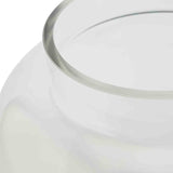 M&S clear glass urn vase medium, imported from the UK