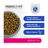 Perfect Fit dry cat food adult 1+ chicken - British product