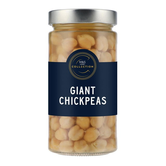 M&S giant chickpeas jar - British product