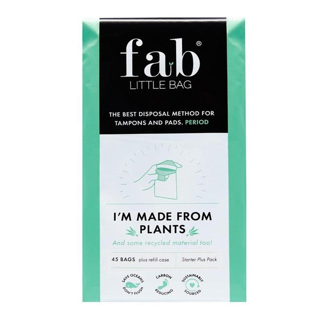 FabLittleBag sanitary disposal bags Starter Plus Pack 45 pack - British product