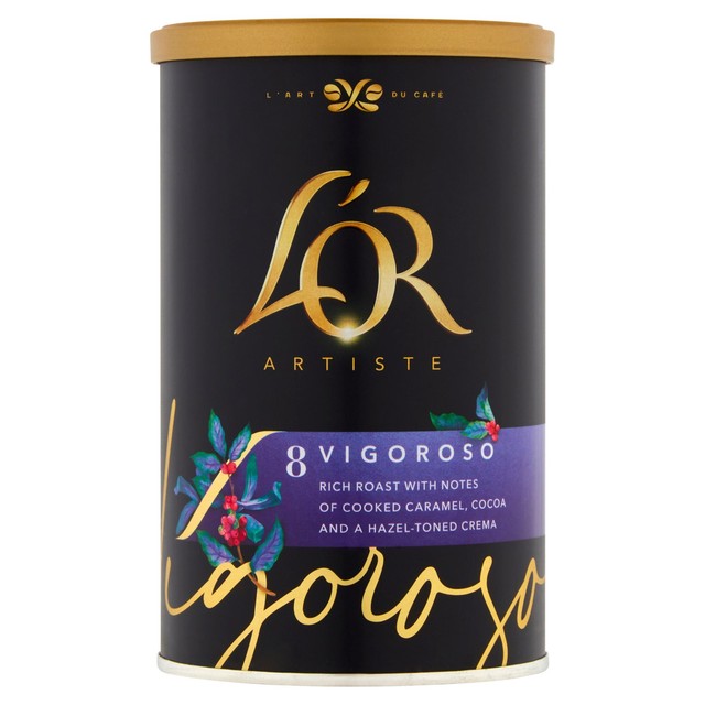 L'OR Artiste Vigoroso instant coffee 95g, UK version