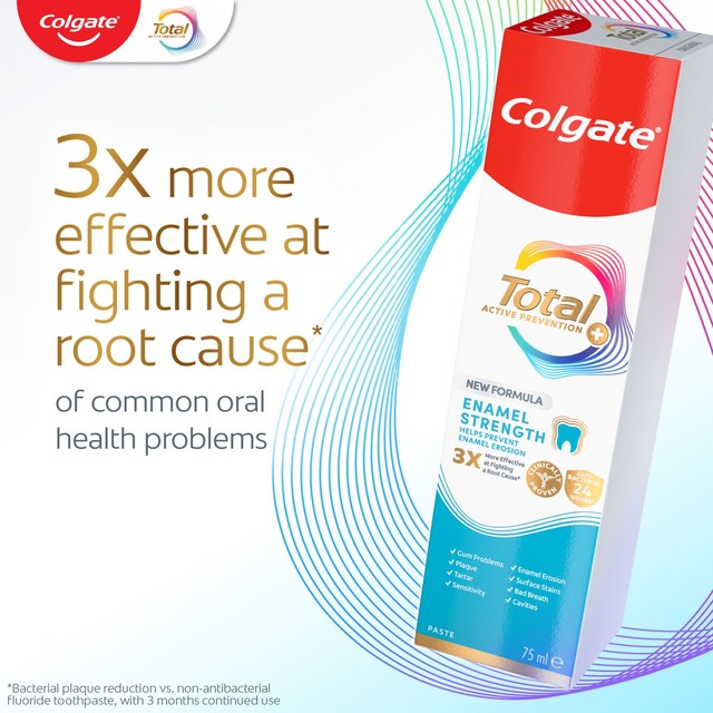 Colgate Enamel Strength toothpaste 75ml - British product