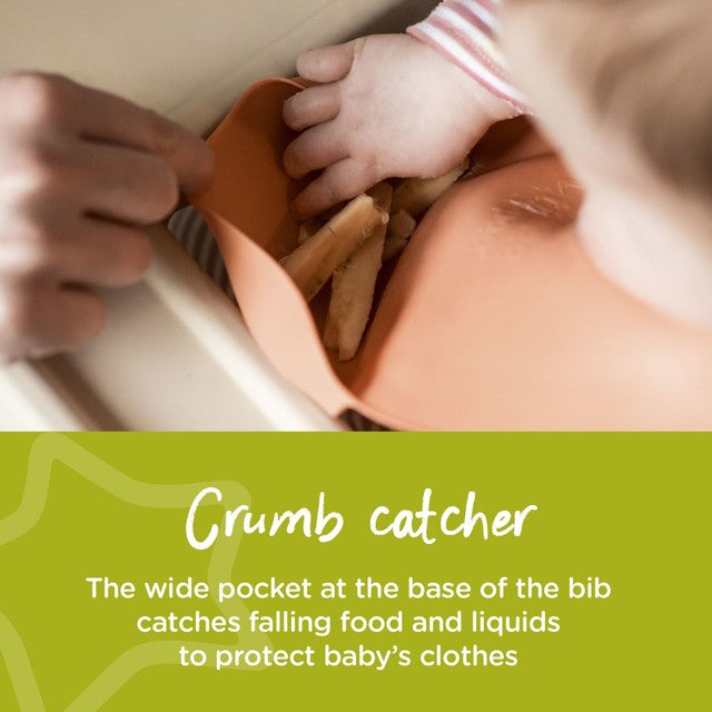 Tommee Tippee Roll 'n' Go Bib 7m+ (British brand)
