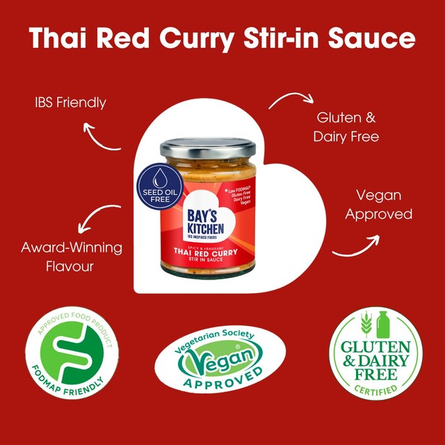 Bay's Kitchen Thai red curry stir-in sauce 260g - British product