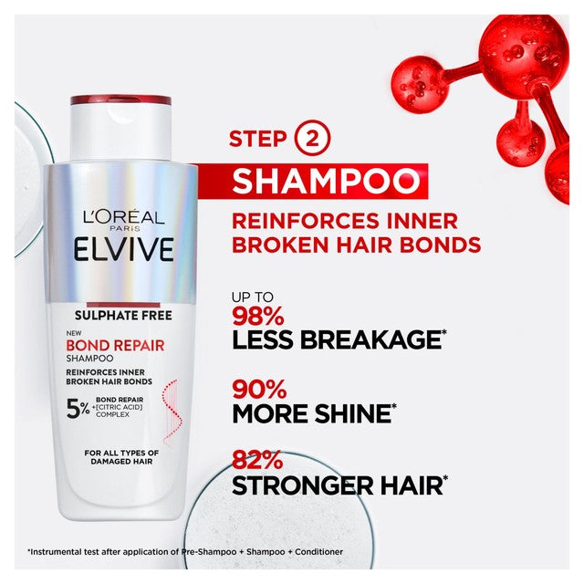 L'Oreal Elvive Bond Repair Shampoo 200ml, UK version