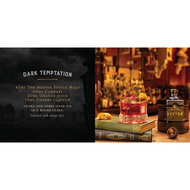 Sexton Single Malt Irish Whiskey 70cl (British brand)