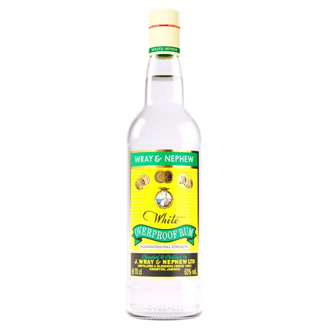Wray & Nephew White Overproof Rum 70cl (British brand)