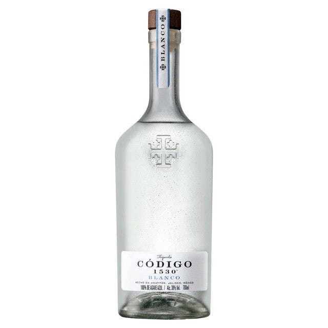 Codigo 1530 Blanco tequila bottle 70cl - British product