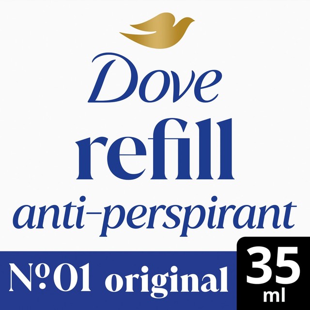 Dove No1 Original antiperspirant deodorant refill (British brand)
