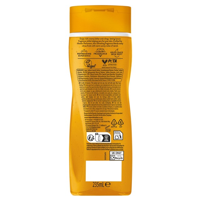 Imperial Leather shower gel Mandarin and Neroli - British product