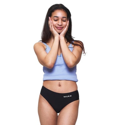 M&S WUKA Teen Stretch Periodusbukser Midi Brief Tung Flow Alder 12-16 - Kjøp online hos McGrocer