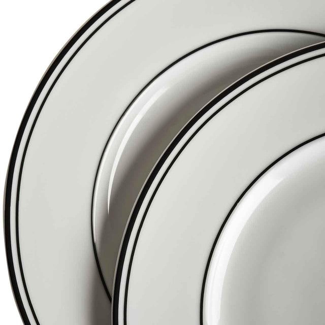 M&S Maxim Rim side plate black mix, imported from the UK