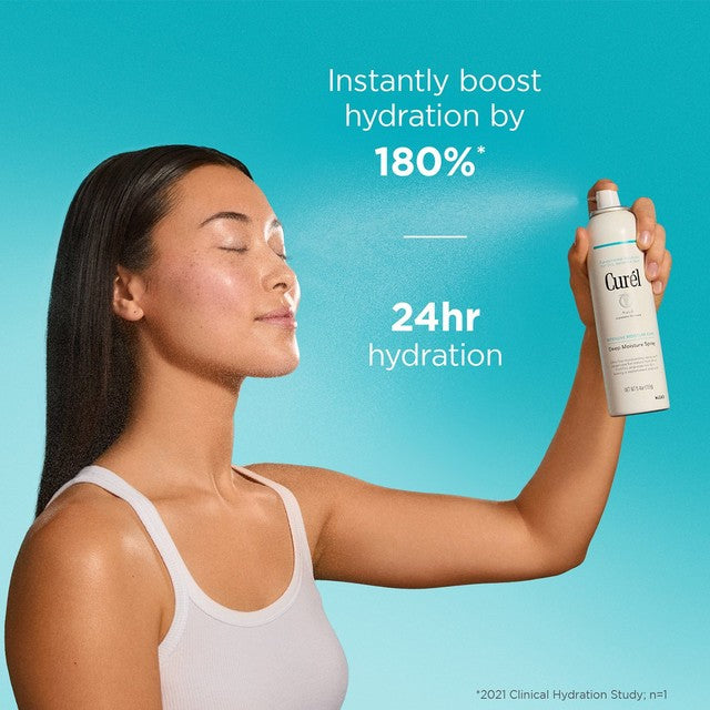 Curel deep moisture spray mini for sensitive skin, UK version