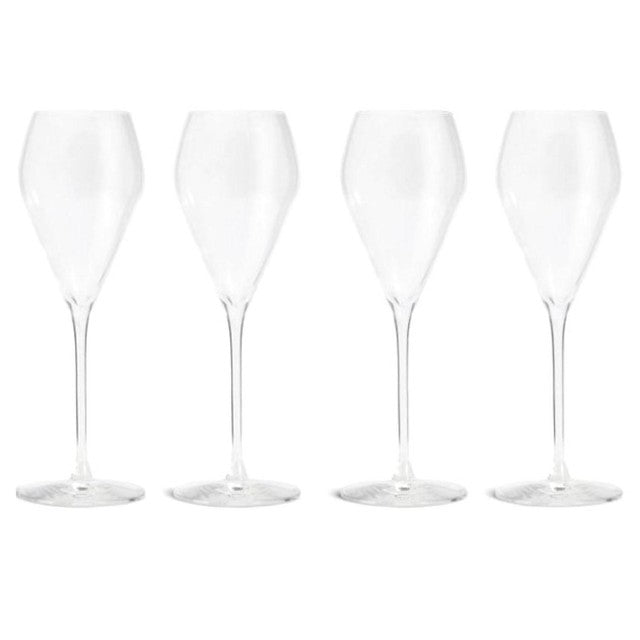 M&S Maxim Crystal Prosecco Glasses set of 4, imported from the UK
