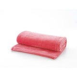 Deyongs Cozy Comforts throw in pink, 127x152cm - British product