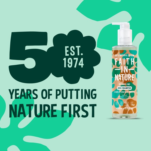 Faith In Nature dog shampoo coconut 400ml - British product