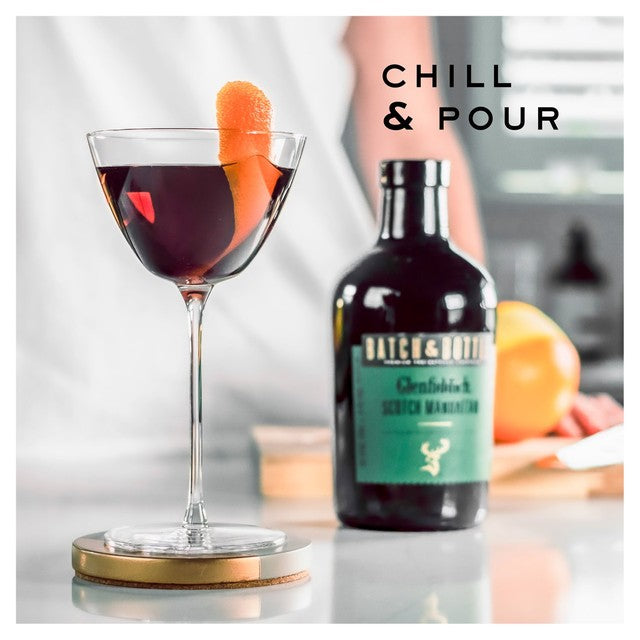 Batch & Bottle Glenfiddich Scotch Whisky Manhattan cocktail 50cl - British product