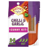 Patak's chilli garlic curry kit, imported from the UK