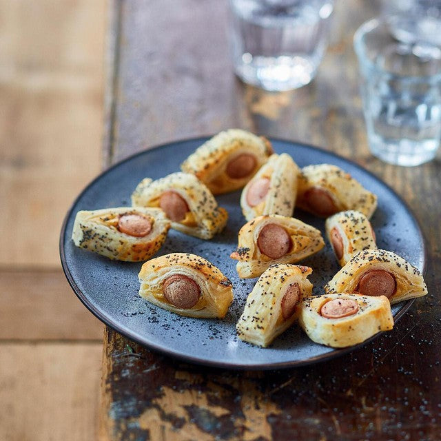 Picard 20 mini sausage rolls, imported from the UK