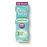 John West tuna steak in spring water 3 x 60g, UK version