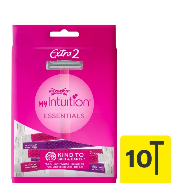 Wilkinson Sword My Intuition Essentials Extra 2 women's disposable razor (British brand)