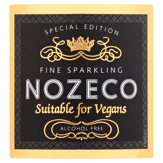 Nosecco Alcohol Free Sparkling 20cl, imported from the UK