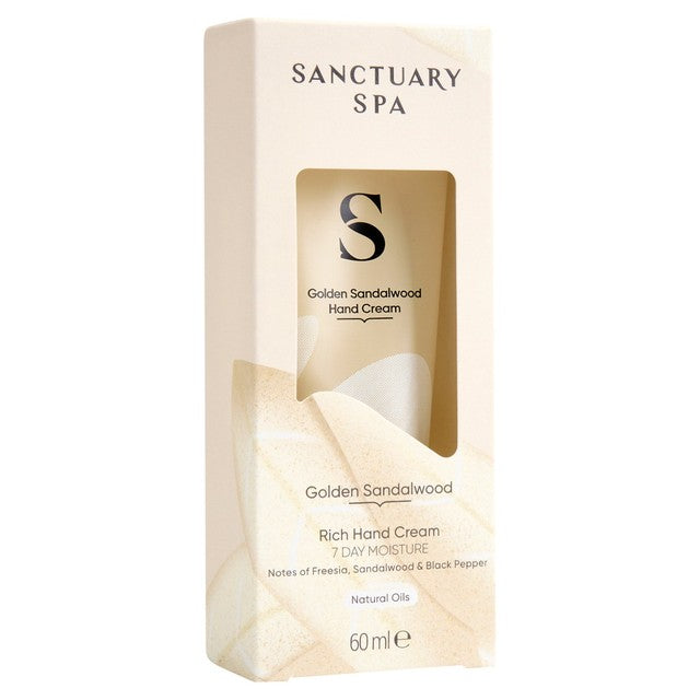 Sanctuary Spa Golden Sandalwood hand cream 60ml (British brand)