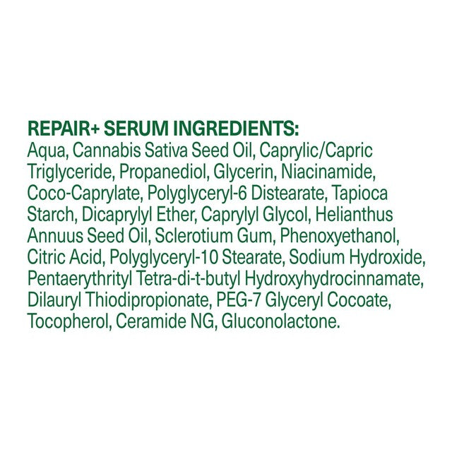 Simple repair face serum with pro-ceramides and omega (British brand)