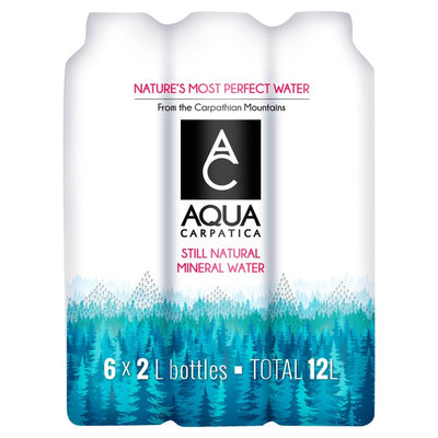 Aqua Carpatica Still Natural Mineral Water Low Sodium & Nitrates 2L