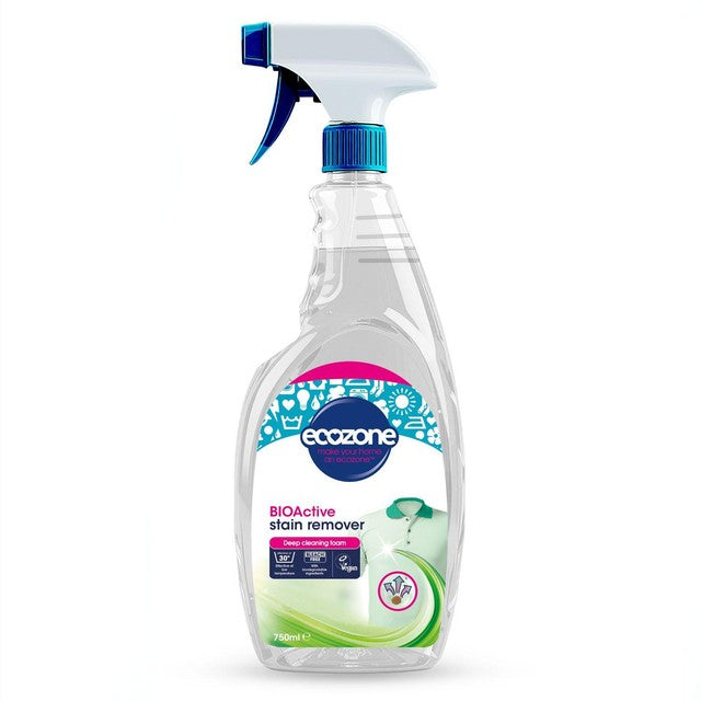 Ecozone BIOActive stain remover spray 750ml - British product