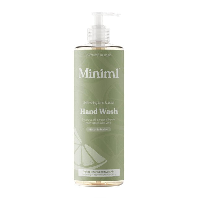 Miniml hand wash Refreshing Lime and Basil, imported from the UK
