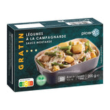Picard Country-Style Vegetable Gratin with Mustard Sauce 240g, imported from the UK