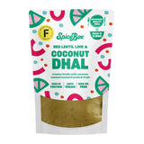 Spice Box red lentil lime coconut dhal (British brand)