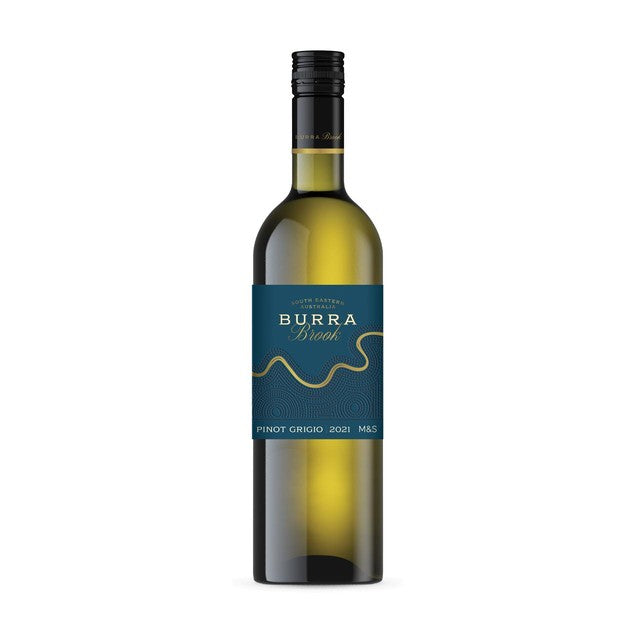 M&S Burra Brook Pinot Grigio white wine 75cl, imported from the UK